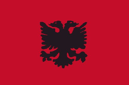 Teamfoto für Albanien