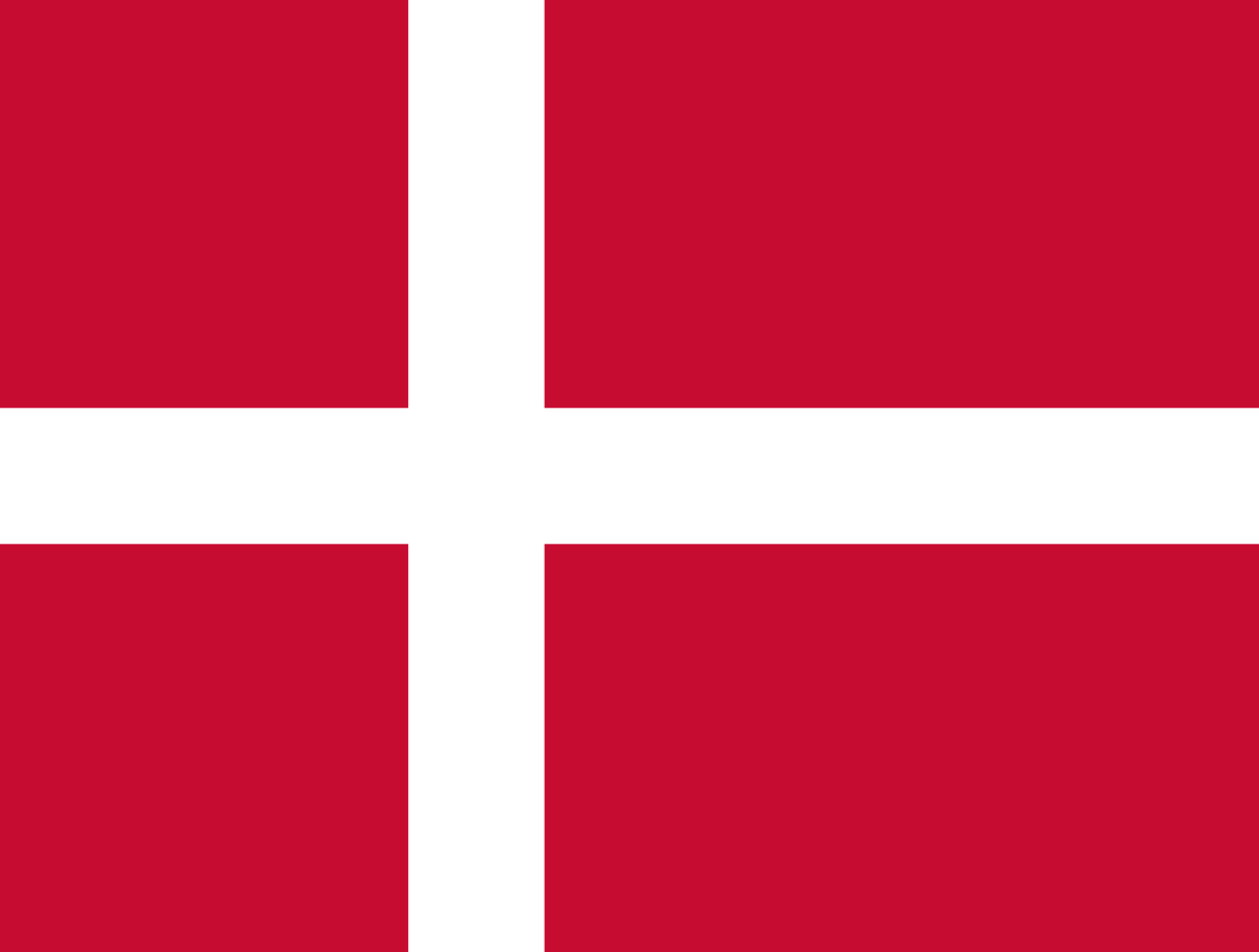 Mannschaftsfoto für Dänemark