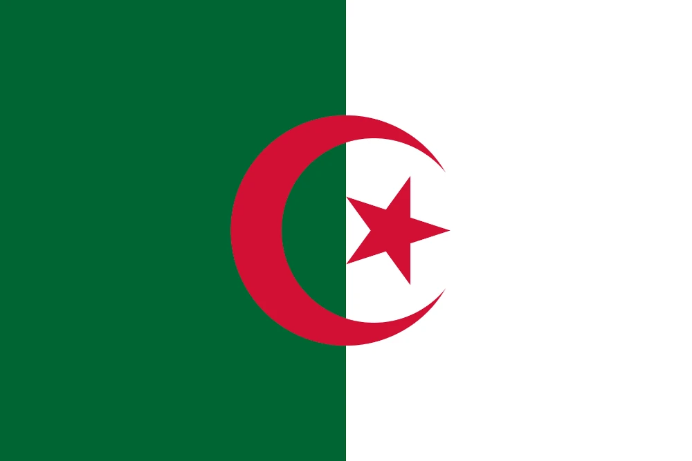Teamfoto für Algerien